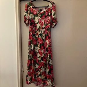 H&M floral midi dress